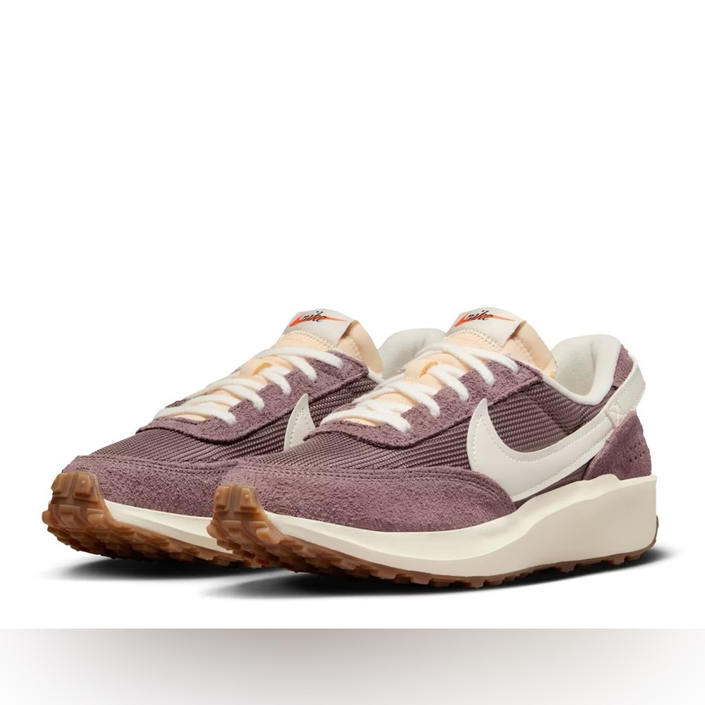 Nike Women’s Pink Lavender Suede Mesh Sneakers